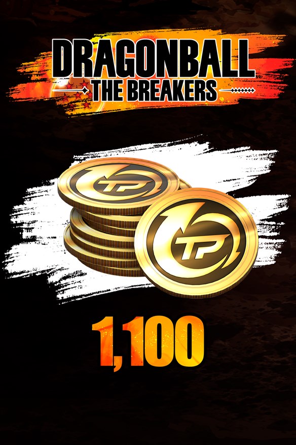 DRAGON BALL: THE BREAKERS - 1100 TP Tokens Xbox Series X|S and Xbox One cover art