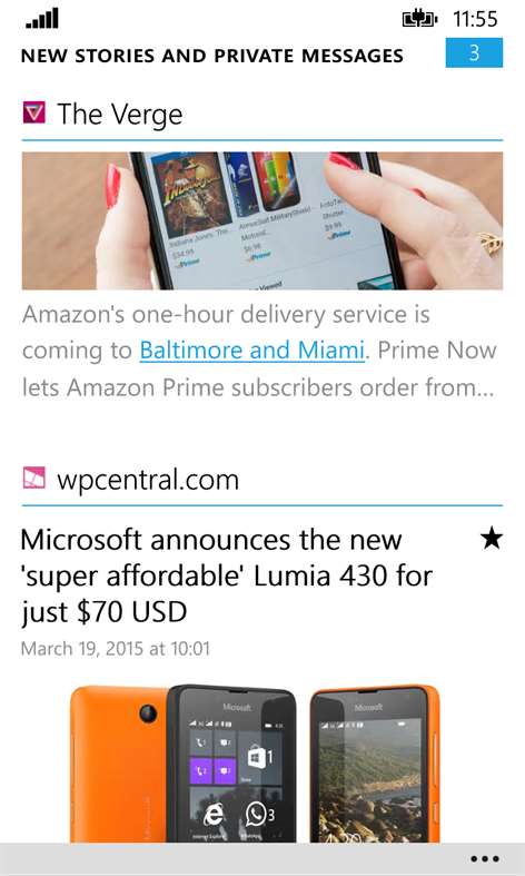 My Sites - news reading Screenshots 2