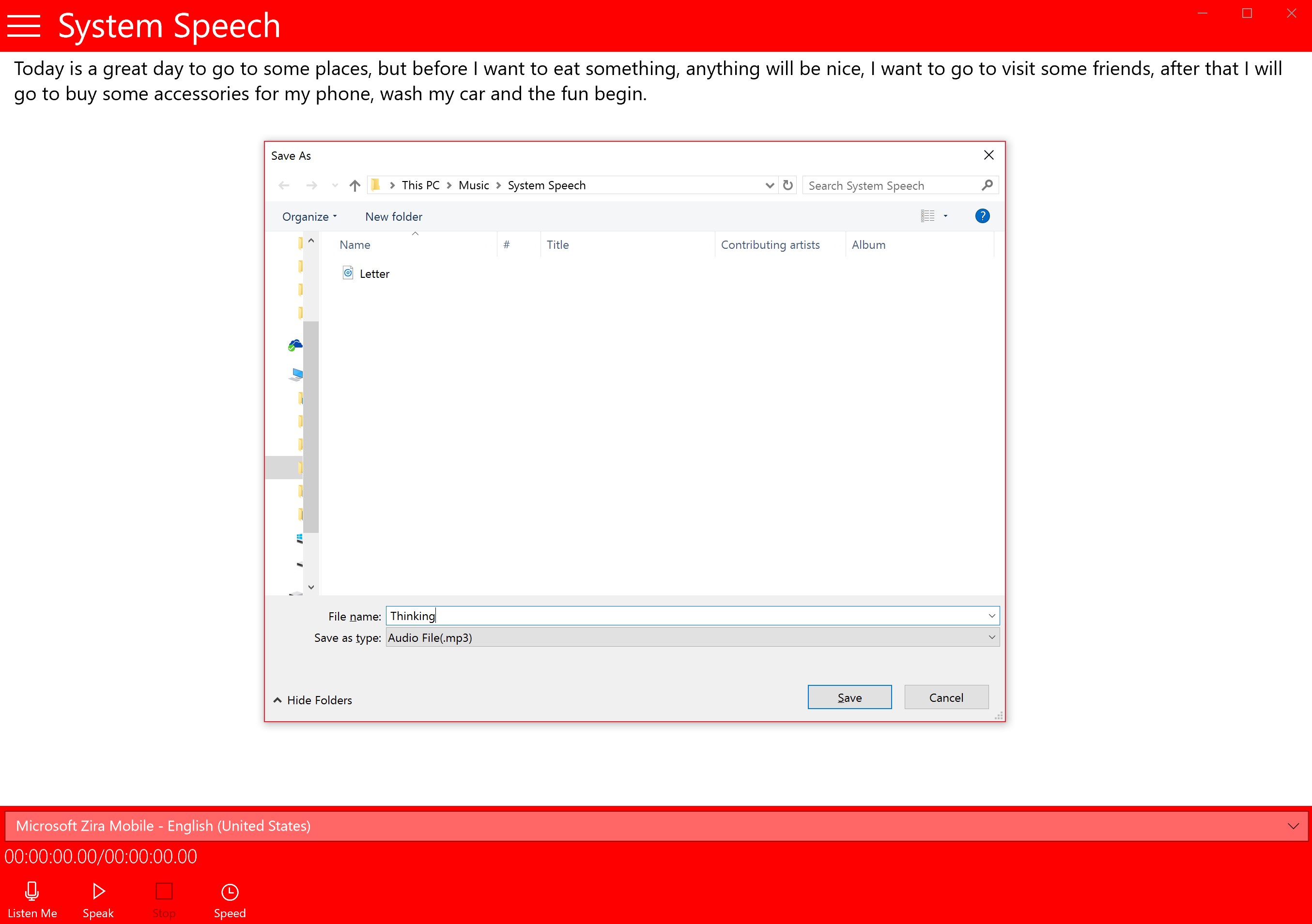 Speech Runtime Executable Windows 10