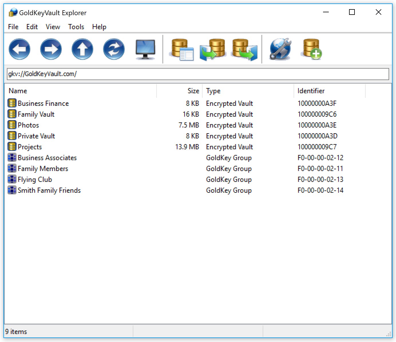 GoldKeyVault screenshot