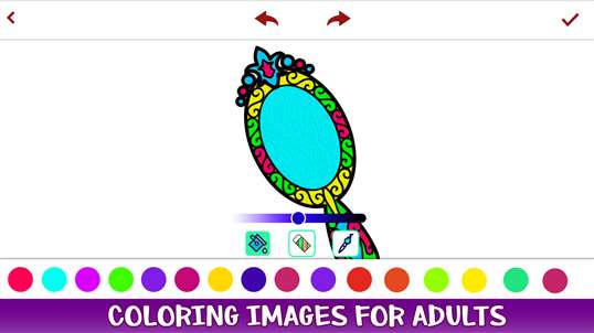 Beauty Coloring Book Pages - Girls Coloring Book screenshot 4