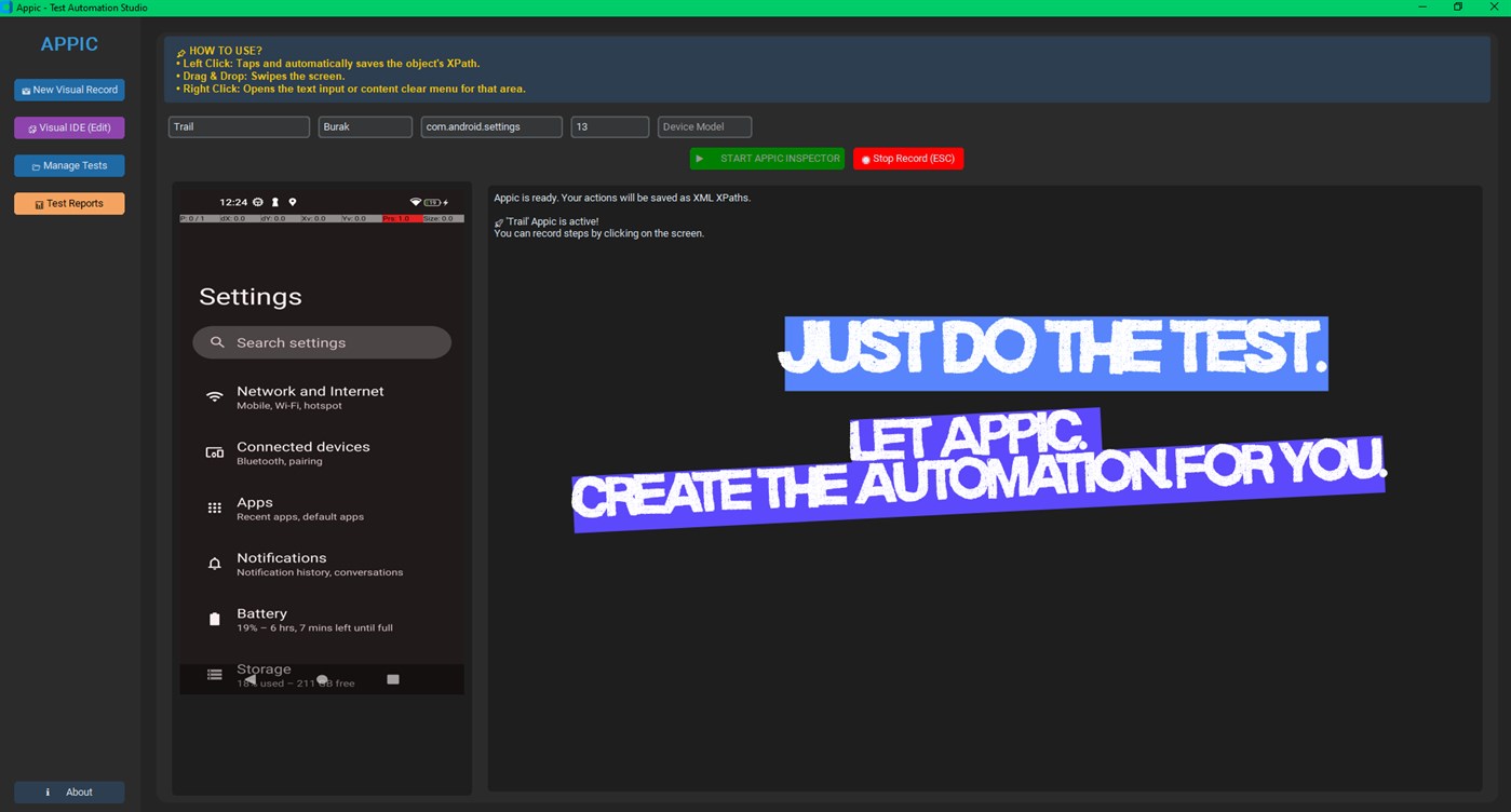 #1. Appic Test Studio (Windows) بواسطة: Appic Studio