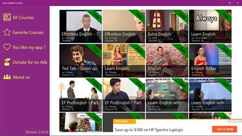 Learn English Courses Screenshots 1