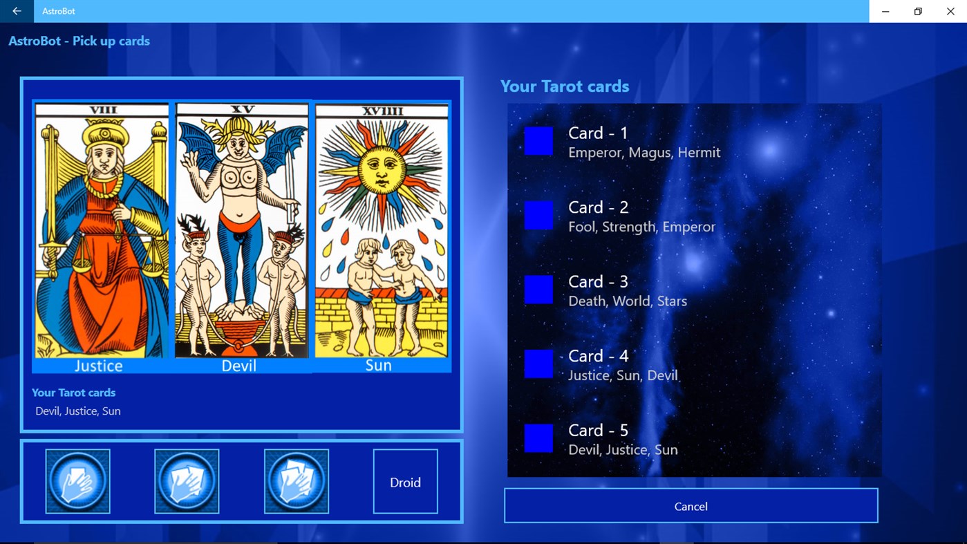 #3. AstroBot (Windows) Podle: Andrea Testa