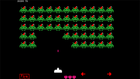 Space invaders - Retro games screenshot 2