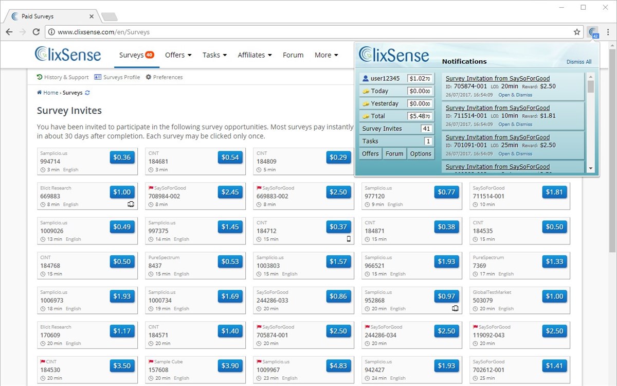 ySense Addon