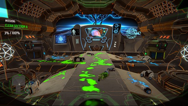 Space CleanUp: Cosmic Robot Disinfector — 6