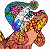 Dogs Color by Number - Adult Coloring Book