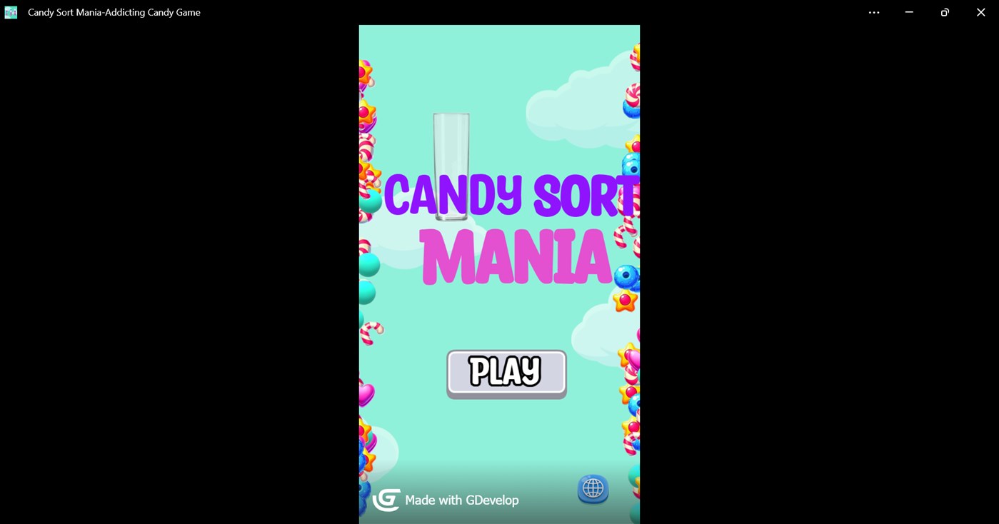 #1. Candy Sort Mania-Addicting Candy Game (Windows) Oleh: pubteamsix