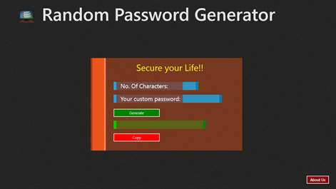 Random_Password_Generator Screenshots 2