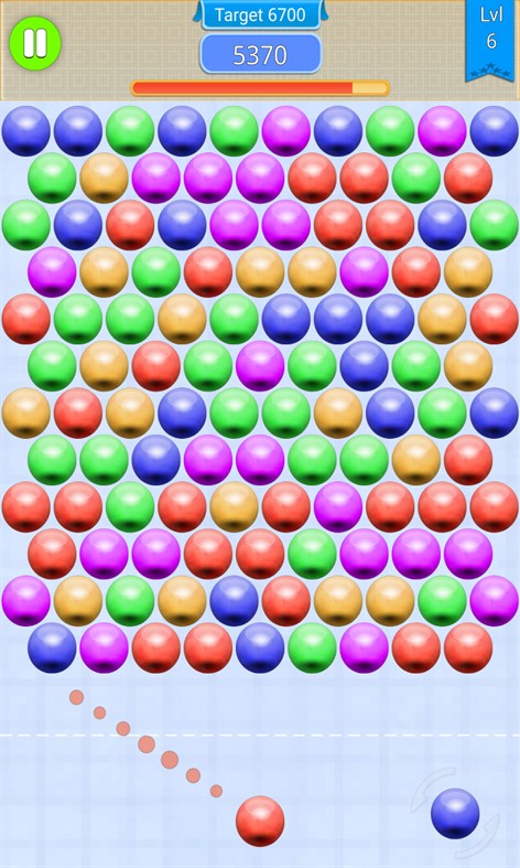 #4. Bubble Shooter Delight (Windows) 게시자: G Soft Team