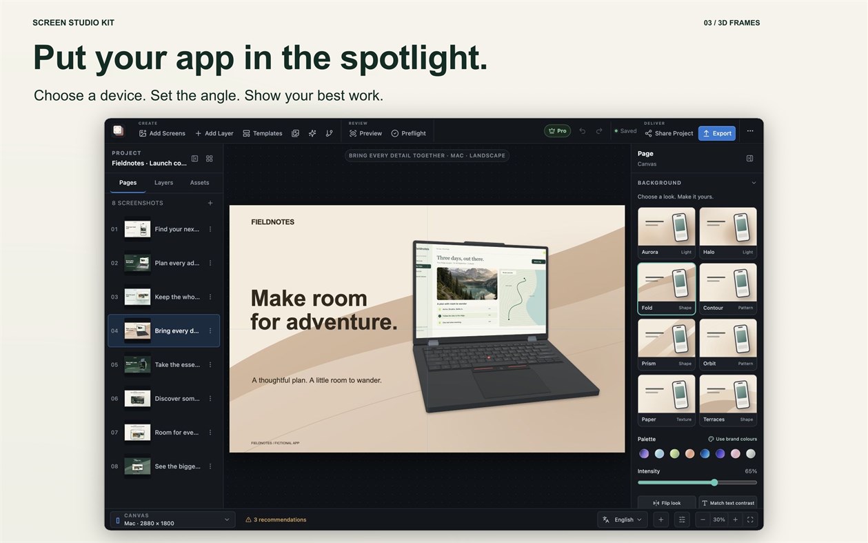 #3. Screen Studio Kit (Windows) Von: Martin Grüner