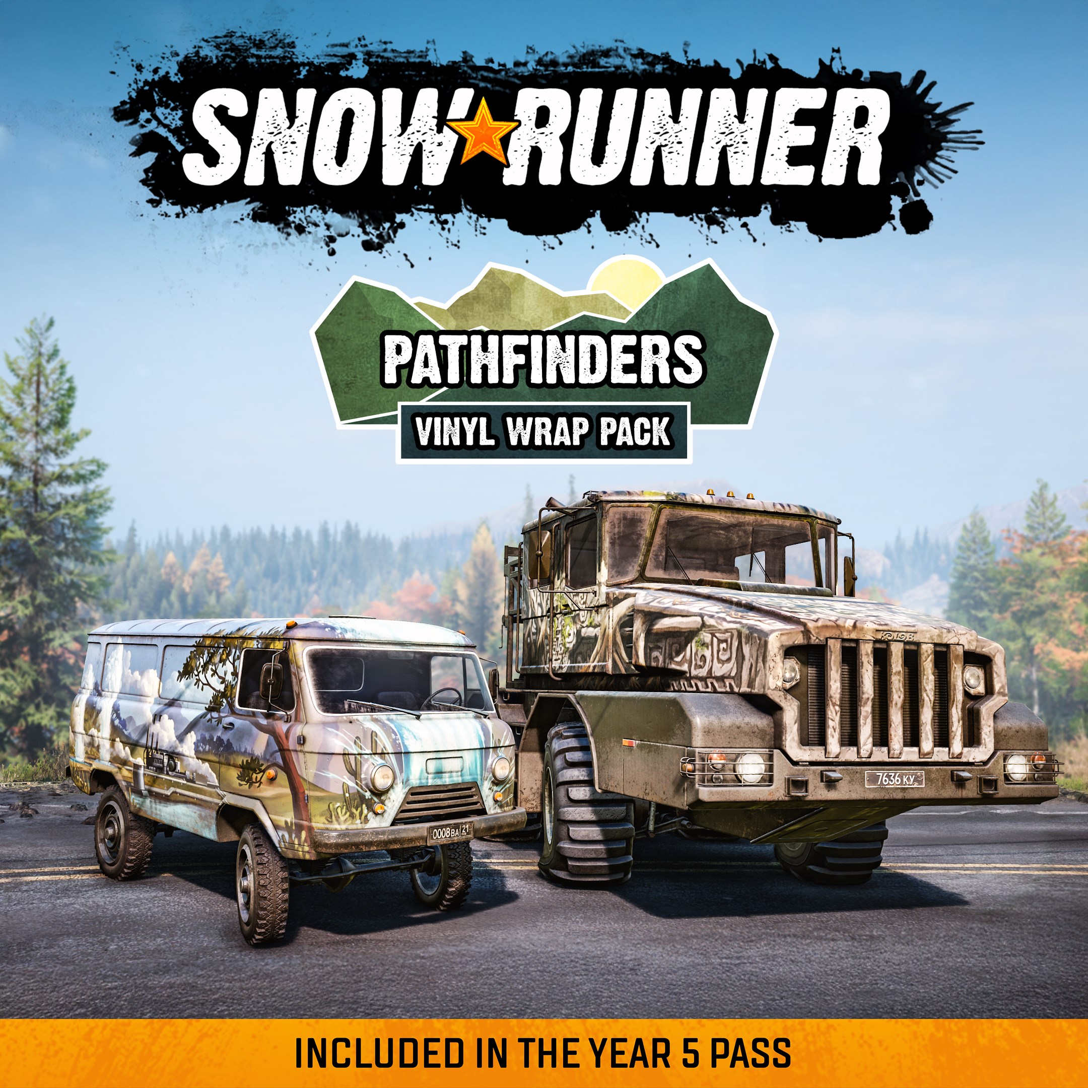 SnowRunner – Pathfinders Vinyl Wrap Pack (Windows)