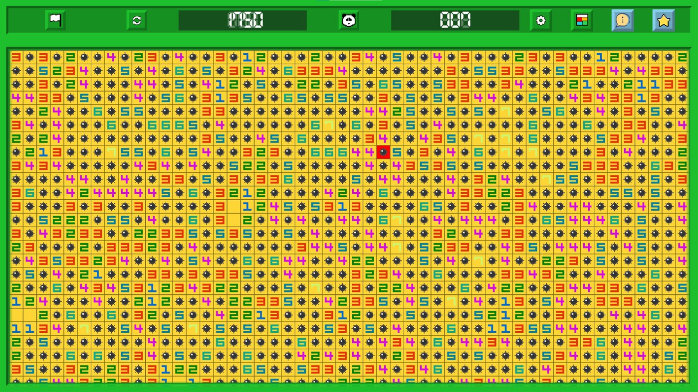 #6. Minefield Extreme (Windows) 由: PandaSoftwares