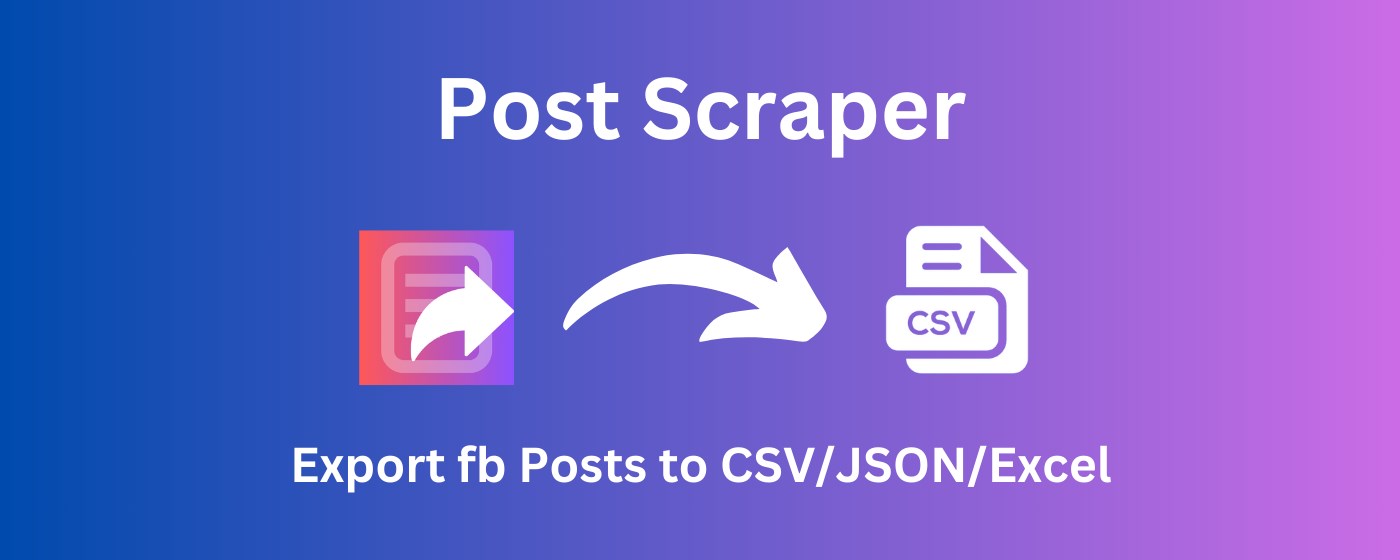 Post Scraper