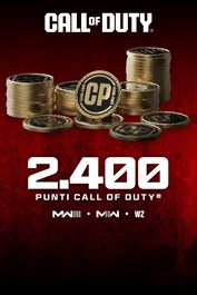 2.400 Punti per Modern Warfare® III o Call of Duty®: Warzone™