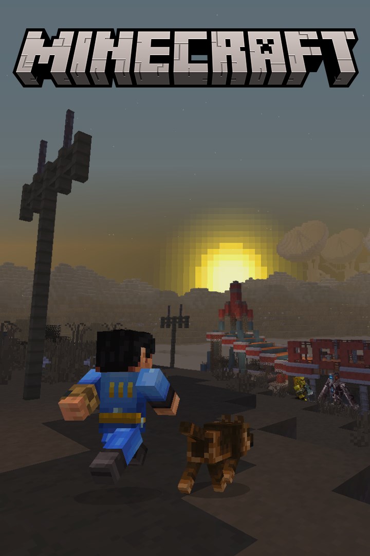 Mash-up Vault-Tec do Minecraft