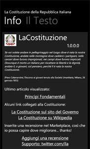 La Costituzione screenshot 3