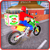 Pizza Moto Bike Delivery 3D