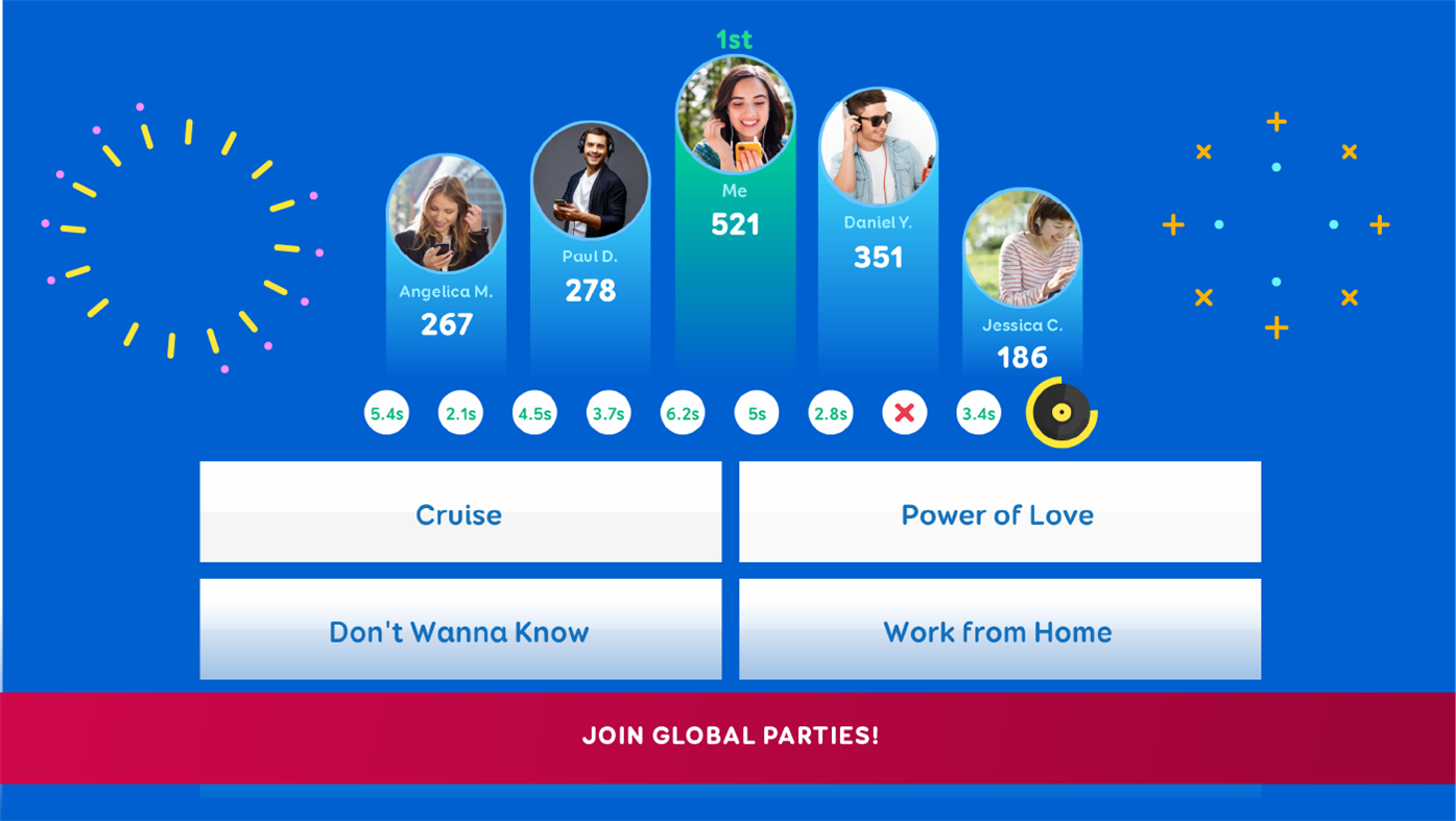 #4. SongPop Classic (Windows) Podle: FreshPlanet Inc.