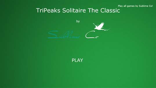 TriPeaks Solitaire The Classic screenshot 1