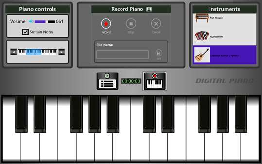 Digital Piano for Windows 10 PC Free Download - Best Windows 10 Apps