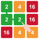 2048 Connect n Merge Numbers: Match 3 Block Puzzle