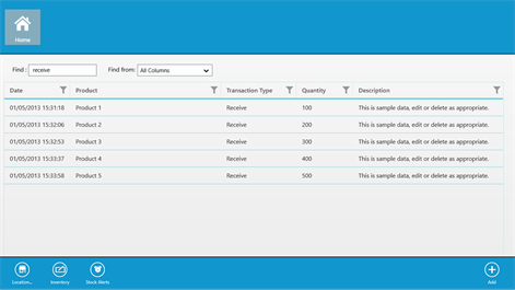 Simple Inventory Control Screenshots 1