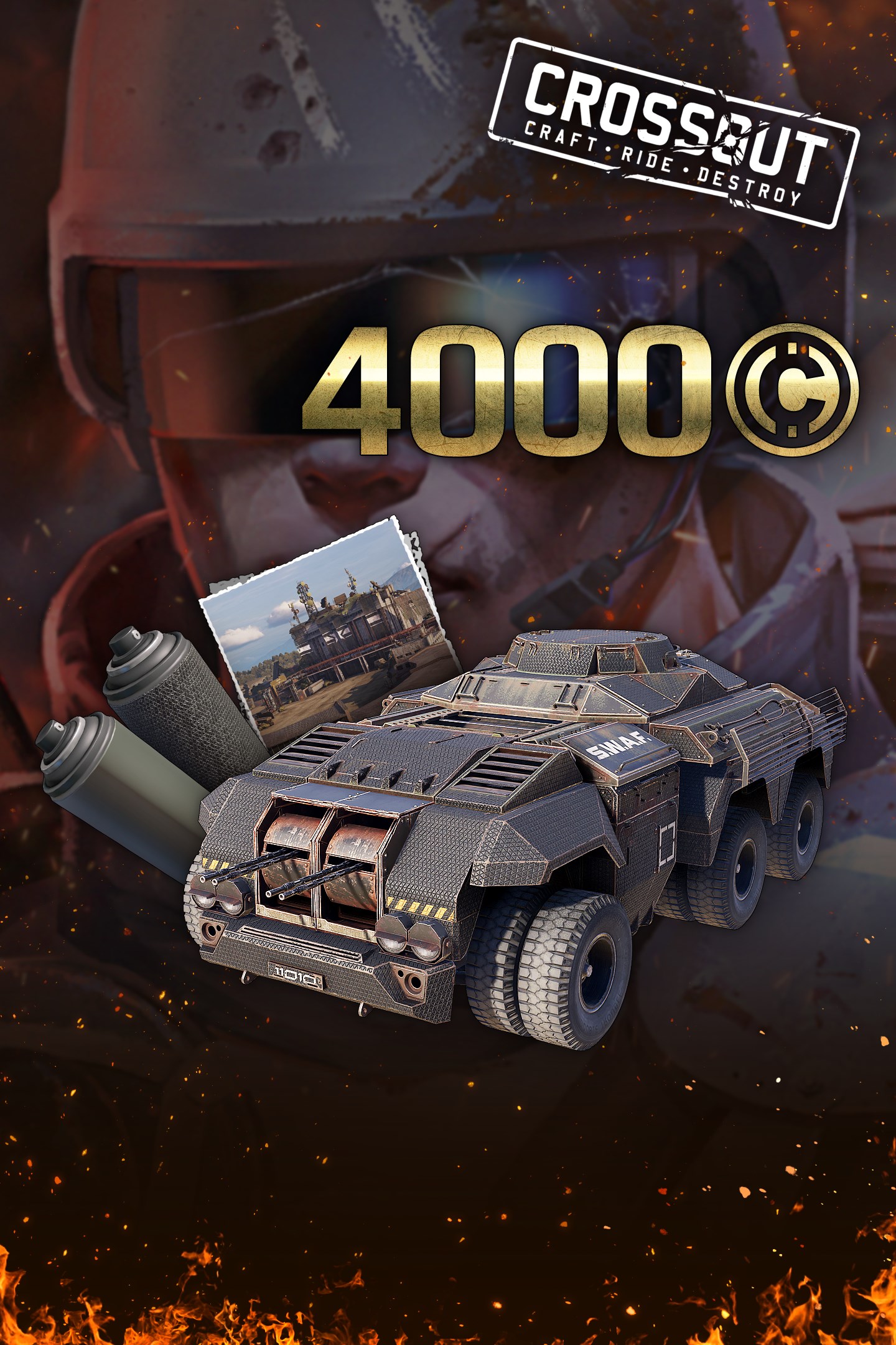 Купить ключ дешево Crossout. Штурмовой отряд. Танго-1 (Элитный набор)