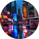 Times Square Wallpaper New Tab icon