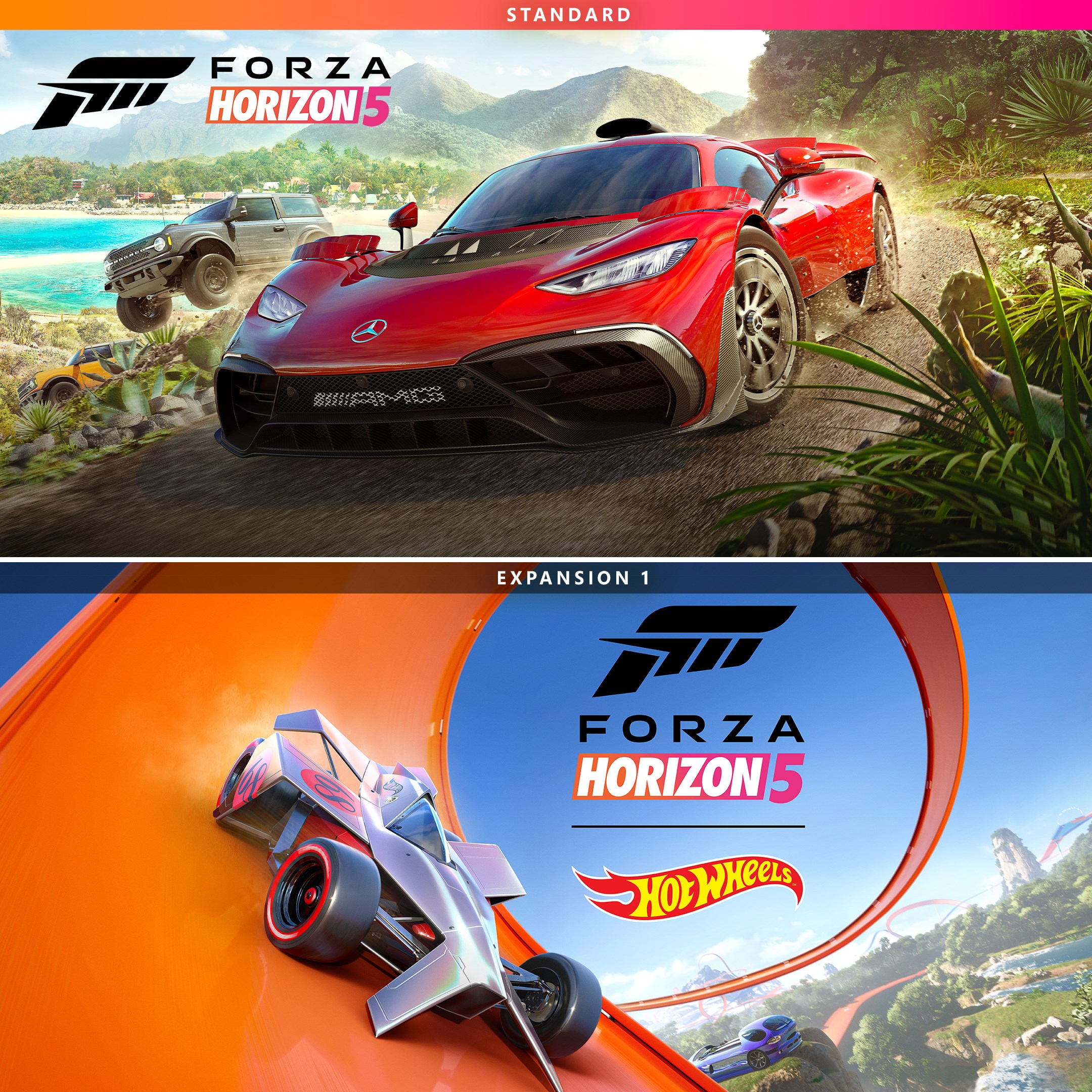 Forza Horizon 5 PLUS Hot Wheels -paketti