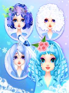 Hair Salon Games: Ice Princess screenshot 4