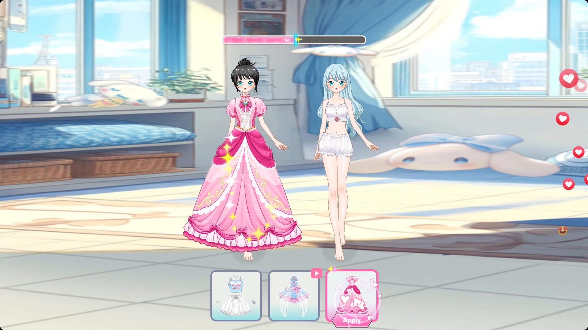 Idol Livestream: Doll Dress Up screenshot