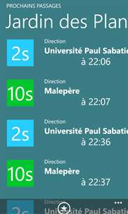 Toulouse On Time WP7 screenshot 5