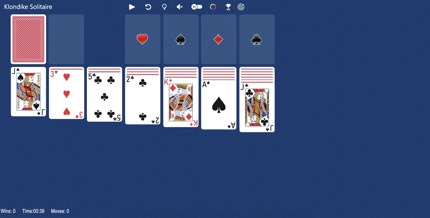 #2. Klondike Solitaire Solitairee (Windows) 由: Solitairen