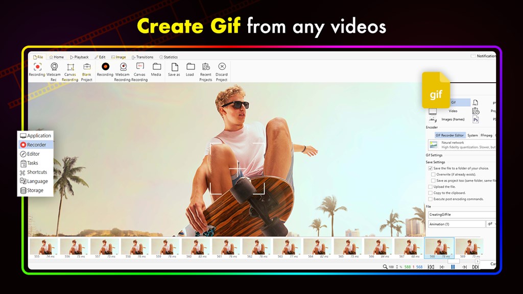 Screen Recorder - GIF Editor, Video Recorder - ແອັບທີ່ເປັນທາງການໃນ  Microsoft Store