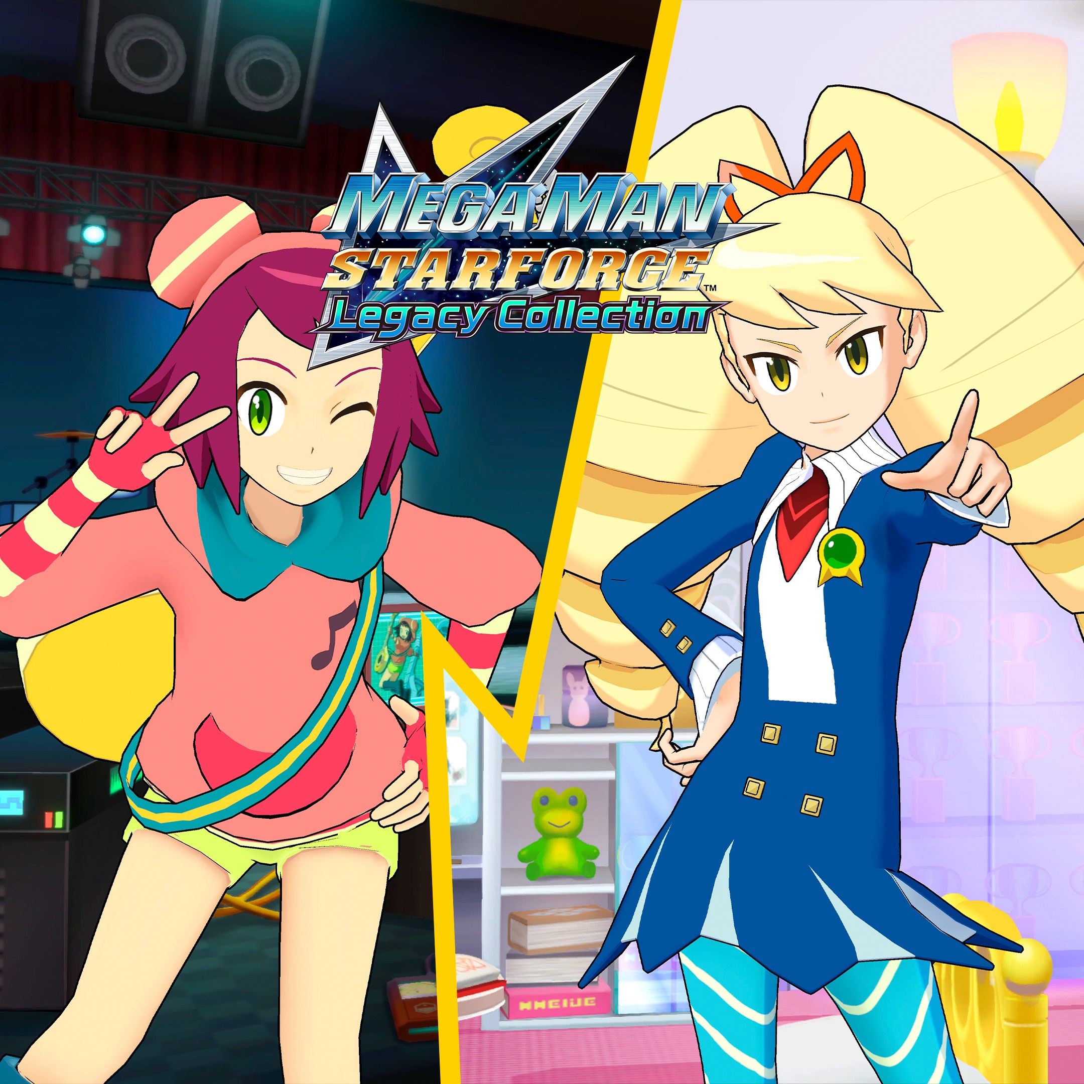 Mega Man Star Force Legacy Collection – Sonia Strumm and Luna Platz Character Model Pack
