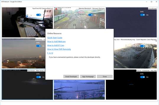 DVR.Webcam - Google Drive Edition screenshot 9