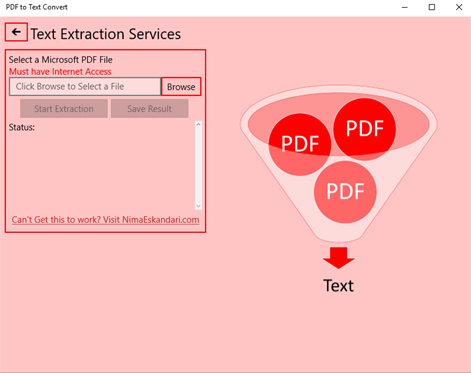 PDF to Text Convert Screenshots 2