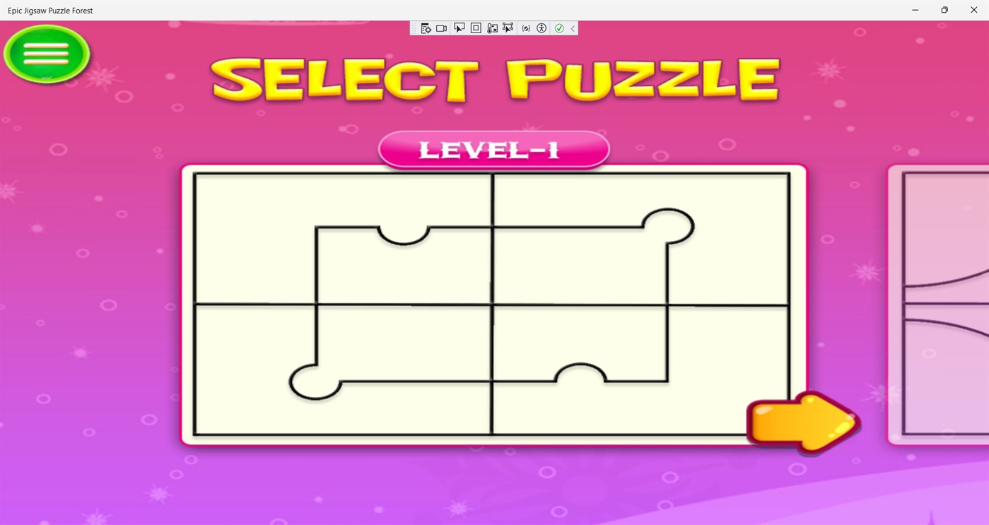 #2. Epic Jigsaw Puzzle Forest (Windows) 由: Kishan Ghaghada
