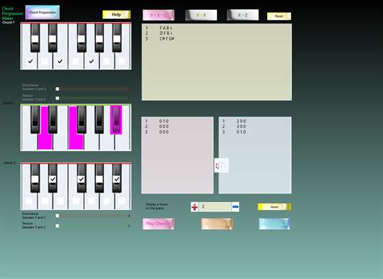chord progression maker free version screenshot 1