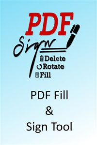 PDF Fill & Sign, Rotate, Delete & Rearrange Tool