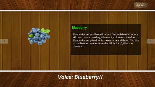 Kids Fruit Chart screenshot 2