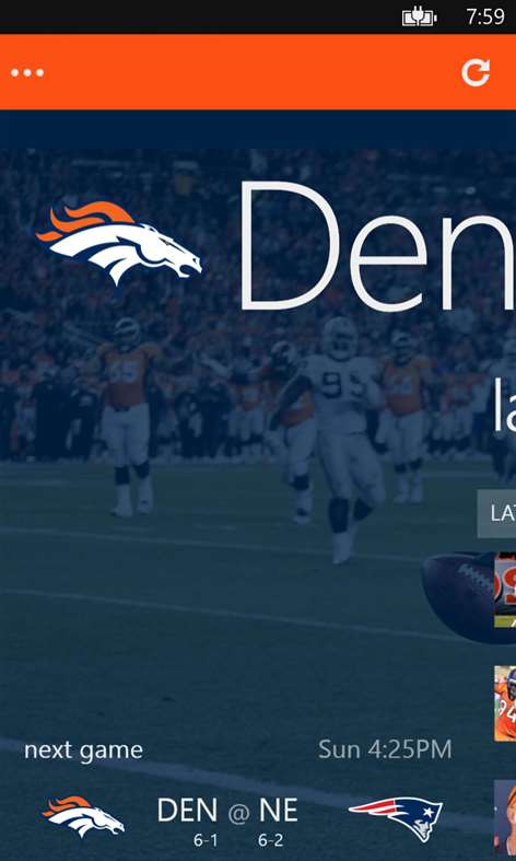 Denver Broncos 365 Screenshots 2
