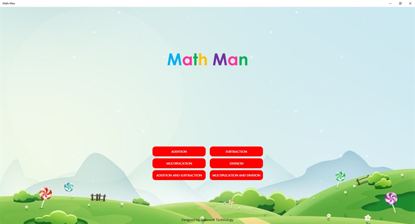 #1. Math-Man (Windows) โดย: nanosoft-india.com