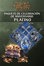 Paquete de celebración de aniversario de THRONE AND LIBERTY: platino