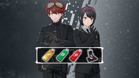 Digimon Story Time Stranger - Costume Public Safety Suit & Special Supplies Set