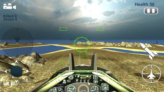 Modren Jet Fighter Air Strike screenshot 1