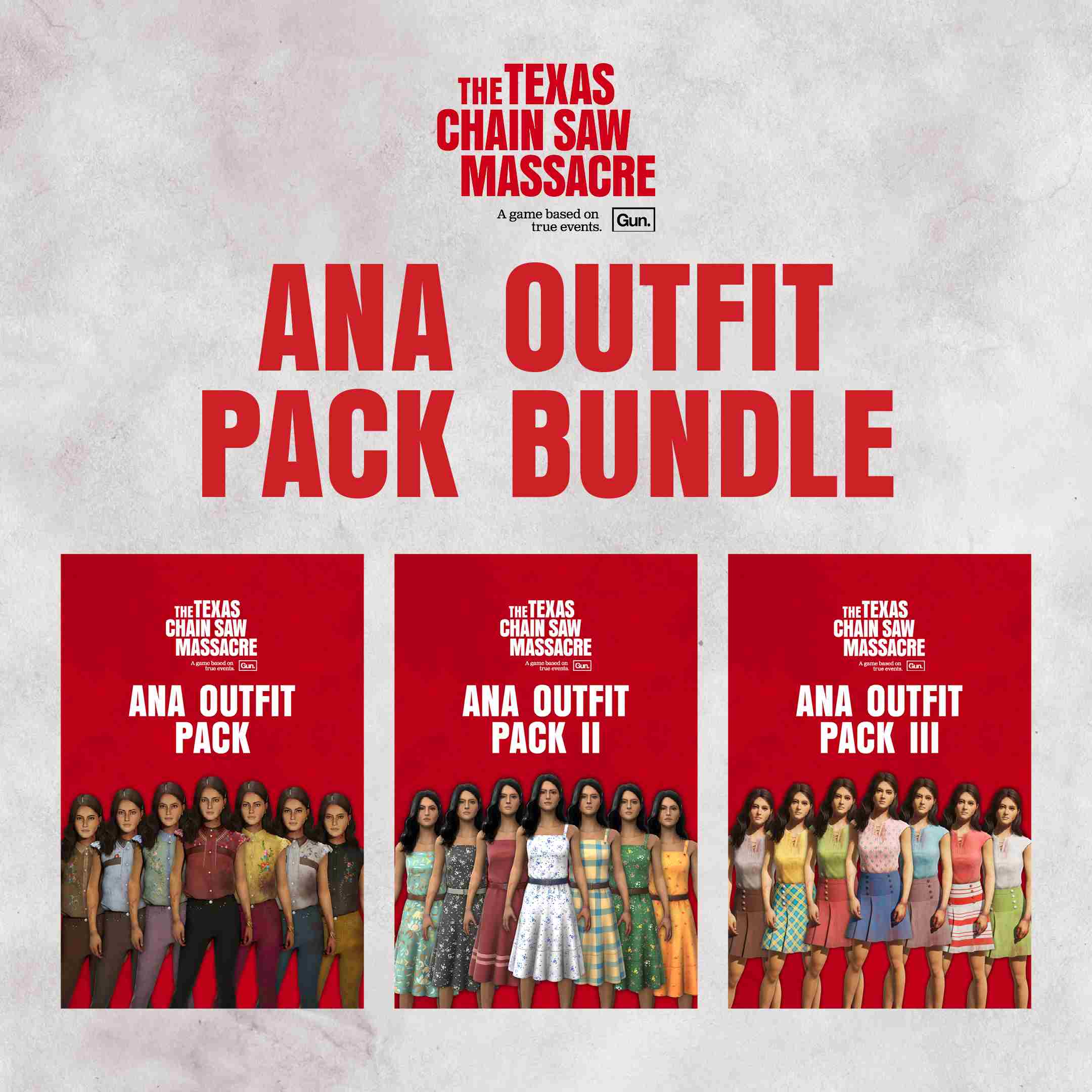 The Texas Chain Saw Massacre - Ana Outfits Bundle