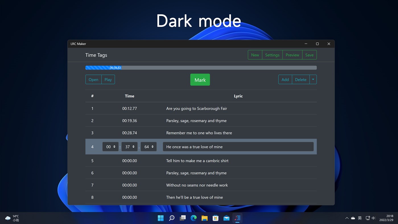 #3. LRC Maker (Windows) 由: Starry Apps
